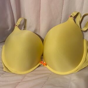 Victoria's Secret Push Up 38D Yellow Bra